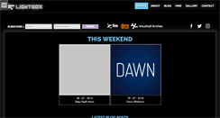 Desktop Screenshot of lightboxlondon.net